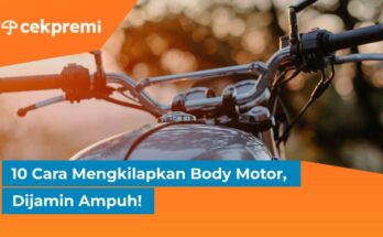 cara mengkilapkan body motor