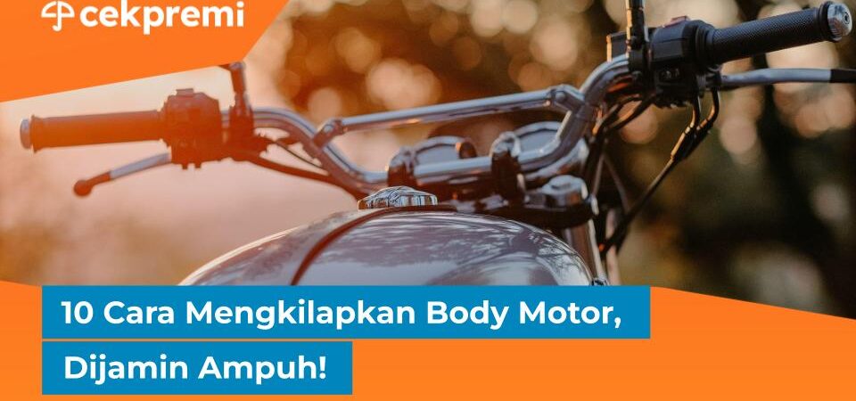 cara mengkilapkan body motor