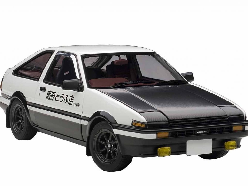 Toyota trueno ae86 аниме