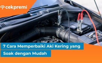 cara memperbaiki aki kering