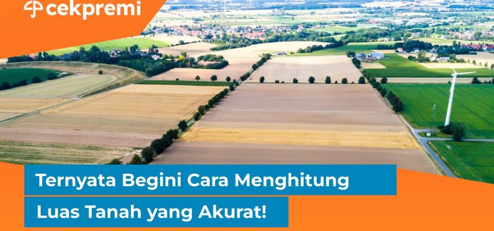 cara menghitung luas tanah