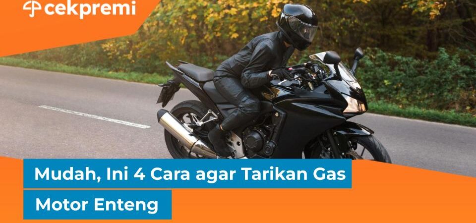 cara agar tarikan motor enteng
