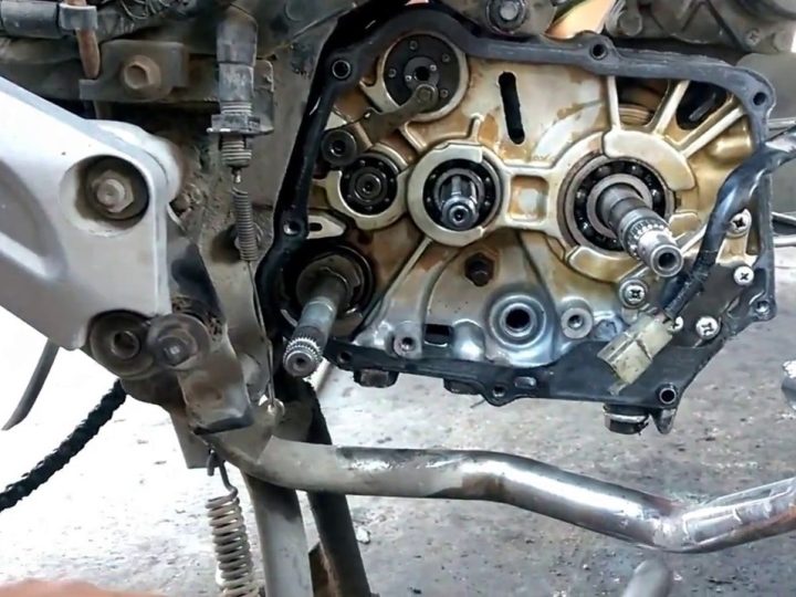 turun mesin motor