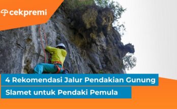 jalur pendakian gunung slamet
