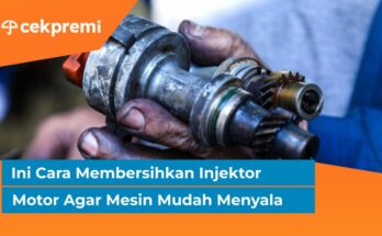 cara membersihkan injektor motor