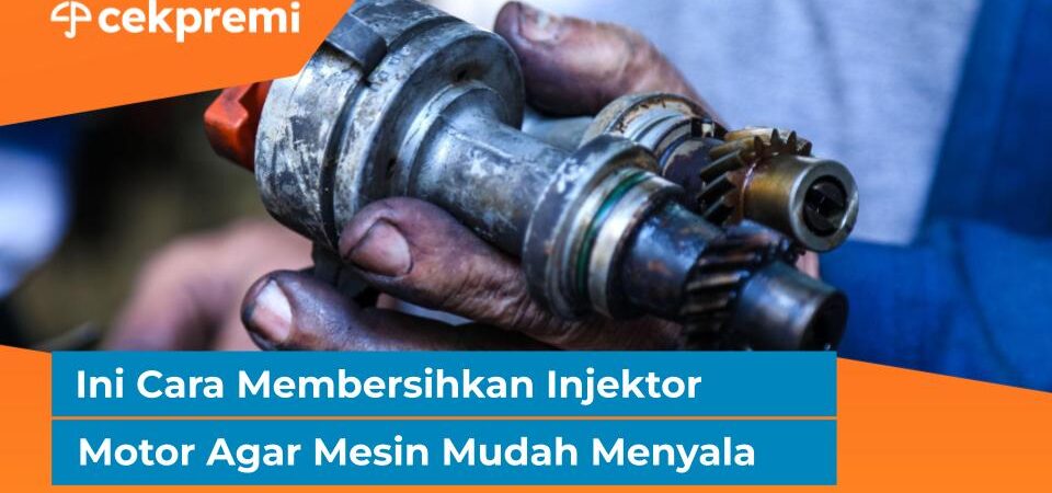 cara membersihkan injektor motor