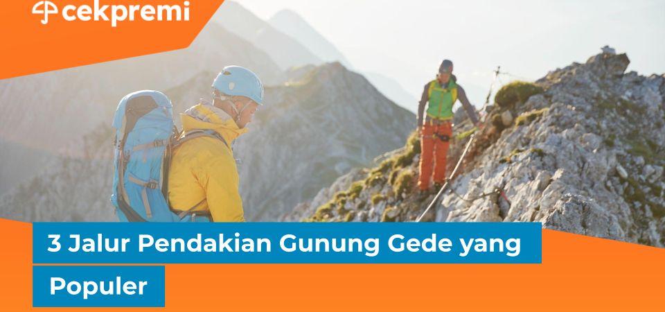 jalur pendakian gunung gede