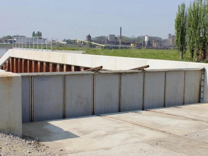 flood barrier