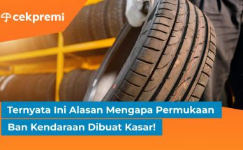 mengapa permukaan ban kendaraan dibuat kasar