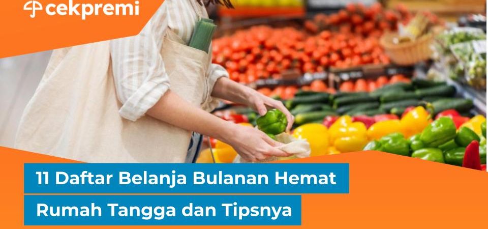 daftar belanja bulanan hemat