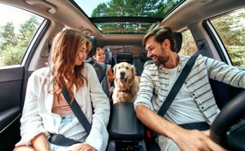 Mengendarai Mobil Bersama Keluarga