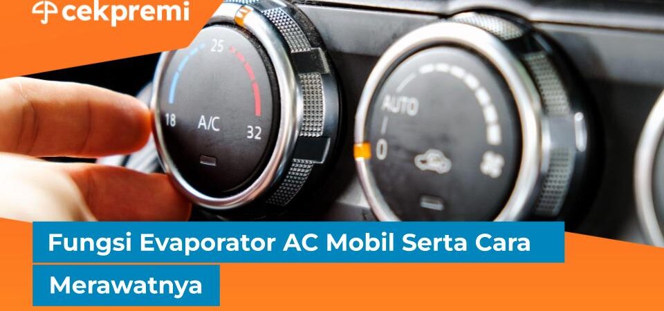 Evaporator AC Mobil