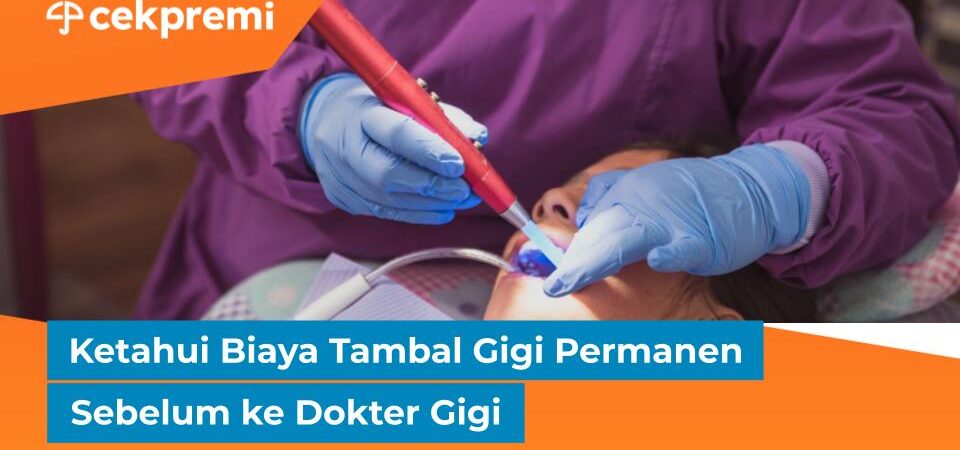 biaya tambal gigi permanen